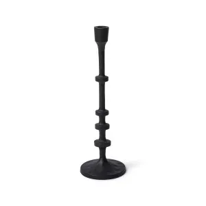 Watson Candleholder Black Medium by Horgans, a Candle Holders for sale on Style Sourcebook