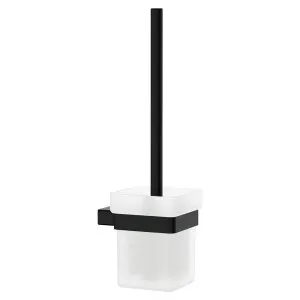 Tono Toilet Brush & Holder, Matte Black by Fienza, a Toilet Paper Holders for sale on Style Sourcebook