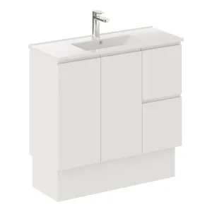 Siska Slim 900 Vanity on Kickboard, Right Drawers by Fienza, a Vanities for sale on Style Sourcebook