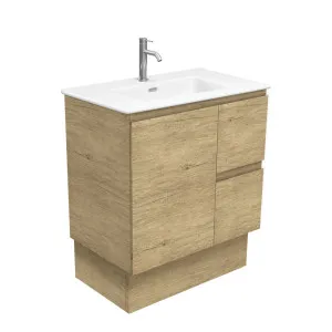 Joli Matte Edge Scandi Oak 750 Vanity On Kickboard by Fienza, a Vanities for sale on Style Sourcebook