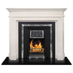 Riviera Mantel, White by Schots Home Emporium, a Fireplaces for sale on Style Sourcebook