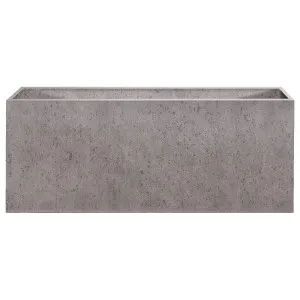 Windarra Rectangular 150x50cm Concrete Planter, Dark Grey by Schots Home Emporium, a Baskets, Pots & Window Boxes for sale on Style Sourcebook