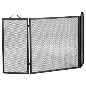 Radley 3-fold 127x62cm Metal Firescreeen, Black by Schots Home Emporium, a Fireplace Screens for sale on Style Sourcebook