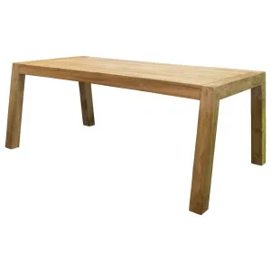 Batari 200cm Reclaimed Teak Dining Table Natural by Schots Home Emporium, a Tables for sale on Style Sourcebook