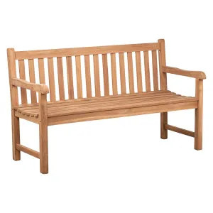 Binta 150cm Teak Bench, Natural Sanded by Schots Home Emporium, a Benches for sale on Style Sourcebook