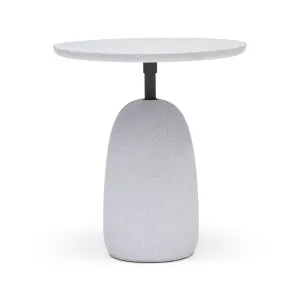 Kellan Outdoor Side Table White by Horgans, a Tables for sale on Style Sourcebook