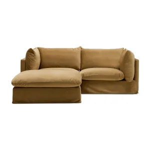 Mia Modular Sofa Sand 2 Seat Left by Horgans, a Sofas for sale on Style Sourcebook