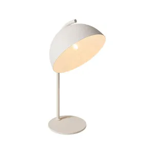 Orion Table Lamp White by Horgans, a Table & Bedside Lamps for sale on Style Sourcebook