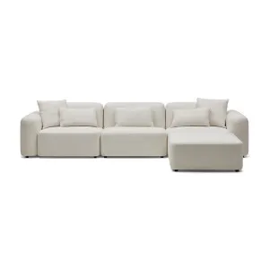 Pascal Modular Sofa Ivory White 3 Seat Right by Horgans, a Sofas for sale on Style Sourcebook