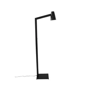 Tilt Floor Lamp Black by Horgans, a Floor Lamps for sale on Style Sourcebook