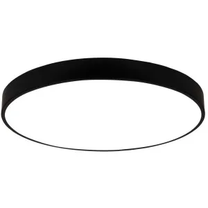 Oriel Lighting Orbis Black TRIcolour LED Ceiling Light Large by Oriel Lighting, a LED Lighting for sale on Style Sourcebook