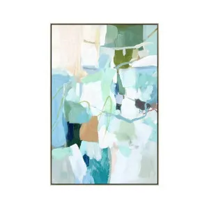 Lois Abstract Wall Art 80cm x 120cm by Luxe Mirrors, a Artwork & Wall Decor for sale on Style Sourcebook