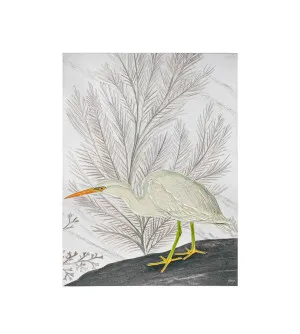 Heron Bird Series II Enhanced Wall Art Canvas Print 200cm x 150cm by Luxe Mirrors, a Artwork & Wall Decor for sale on Style Sourcebook