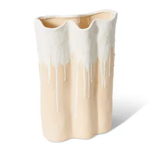 Brenya Vase - 26 x 14 x 40cm by Elme Living, a Vases & Jars for sale on Style Sourcebook