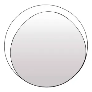 Nova Mirror Small 65x65cm in Black by OZ Design, a Mirrors for sale on Style Sourcebook