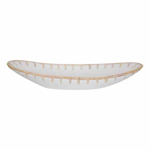 Artisan Oval Platter 68x12cm in Matte White by OZ Design, a Platters & Serving Boards for sale on Style Sourcebook