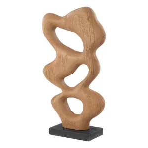 Picton Sculpture 21x38cm in Brown by OZ Design, a Statues & Ornaments for sale on Style Sourcebook