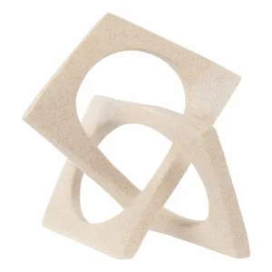 Apio Sculpture 22x14cm in Beige by OZ Design, a Statues & Ornaments for sale on Style Sourcebook