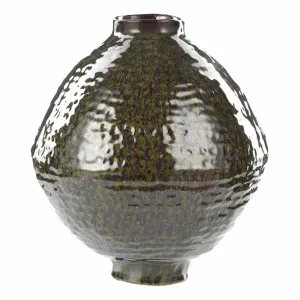 Silva Vase Large 24x27cm in Green by OZ Design, a Vases & Jars for sale on Style Sourcebook