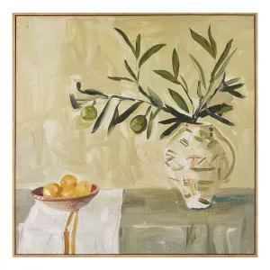 Cecil Box Framed Canvas in 80 x 80cm by OZ Design, a Painted Canvases for sale on Style Sourcebook