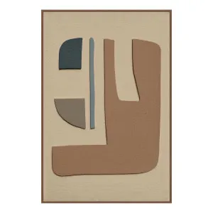 Fragemented Forms 1 Box Framed Canvas in 83 x 123cm by OZ Design, a Painted Canvases for sale on Style Sourcebook