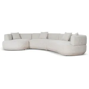 Roly Modular Left Chaise Sofa - Coral Natural Linen by Interior Secrets - AfterPay Available by Interior Secrets, a Sofas for sale on Style Sourcebook