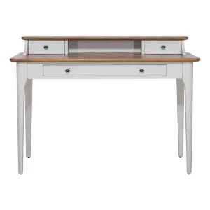 Parka Desk in Mangowood White / Clear by OzDesignFurniture, a Desks for sale on Style Sourcebook