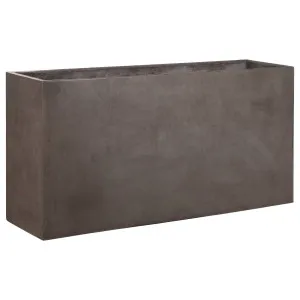 Biscay Rectangular 140x40x72cm Concrete Planter, Dark Grey by Schots Home Emporium, a Baskets, Pots & Window Boxes for sale on Style Sourcebook