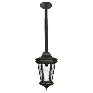 Tilburn Large Outdoor Rod Pendant, Antique Bronze by null, a Outdoor Lighting for sale on Style Sourcebook