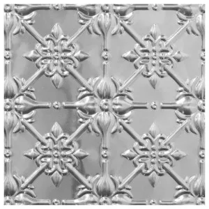 Flowers Design Pressed Metal Sheet, Raw by null, a Other Splashbacks for sale on Style Sourcebook