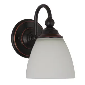 Nova 1 Light Wall Bracket, Bronze by null, a Wall Lighting for sale on Style Sourcebook