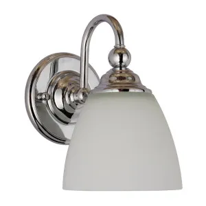 Nova 1 Light Wall Bracket, Chrome by null, a Wall Lighting for sale on Style Sourcebook