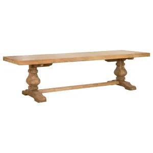 Paxton Pompadour Elm 300cm Dining Table Natural Raw by Schots Home Emporium, a Dining Tables for sale on Style Sourcebook