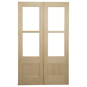 Pair of 72cm Internal Glazed French Doors, Raw by Schots Home Emporium, a Internal Doors for sale on Style Sourcebook