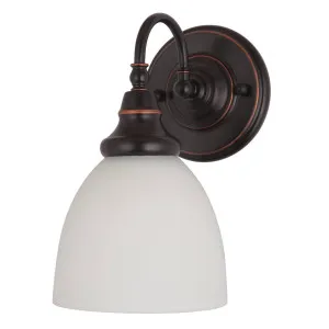 Benson 1 Light Wall Bracket, Bronze by null, a Wall Lighting for sale on Style Sourcebook