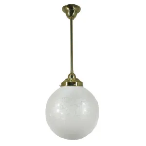 Standard 1/2 x 1/2m Rod Pendant Light w/10&quot; Sheffield, PB by null, a Lighting for sale on Style Sourcebook
