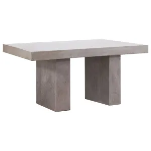 Molina 160cm Concrete Dining Table Dark Grey by Schots Home Emporium, a Tables for sale on Style Sourcebook
