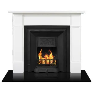 Georgette Mantel, White by Schots Home Emporium, a Fireplaces & Accessories for sale on Style Sourcebook