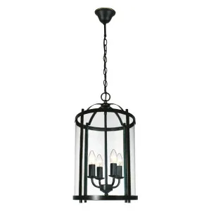 Manor Large 4 Light Lantern, Bronze by null, a Lighting for sale on Style Sourcebook