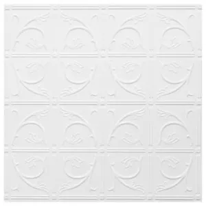 Vine Pressed Metal Panel, Primed Matte White by null, a Other Splashbacks for sale on Style Sourcebook