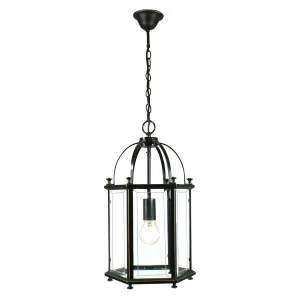 Country Small 1 Light Lantern, Bronze by null, a Lighting for sale on Style Sourcebook