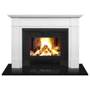 Parliament C Mantel, White by Schots Home Emporium, a Fireplaces for sale on Style Sourcebook