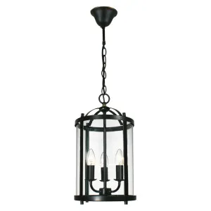 Manor Medium 3 Light Lantern, Bronze by null, a Lighting for sale on Style Sourcebook