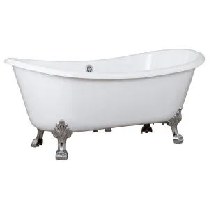 Kildaire Acrylic Clawfoot Bath, White by Schots Home Emporium, a Basins for sale on Style Sourcebook