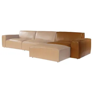 Nola Leather Left Sofa Seat, Como Tan by null, a Sofas for sale on Style Sourcebook