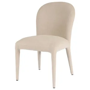 Adar Linen Dining Chair, Natural by Schots Home Emporium, a Dining Chairs for sale on Style Sourcebook