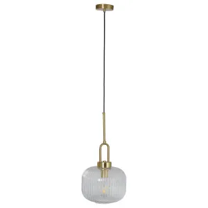 Main Pendant Light Black Cord, Satin Brass by null, a Lighting for sale on Style Sourcebook