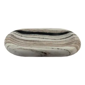 Rufus Indra Pill Shallow Bowl - - Zebra Marble by GlobeWest, a Decorative Plates & Bowls for sale on Style Sourcebook