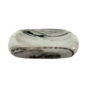 Rufus Indra Pill Shallow Bowl - - Zebra Marble by GlobeWest, a Decorative Plates & Bowls for sale on Style Sourcebook