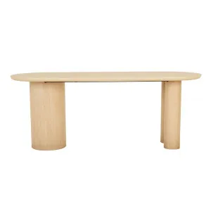 Seb Oval Desk - Oak by GlobeWest, a Desks for sale on Style Sourcebook